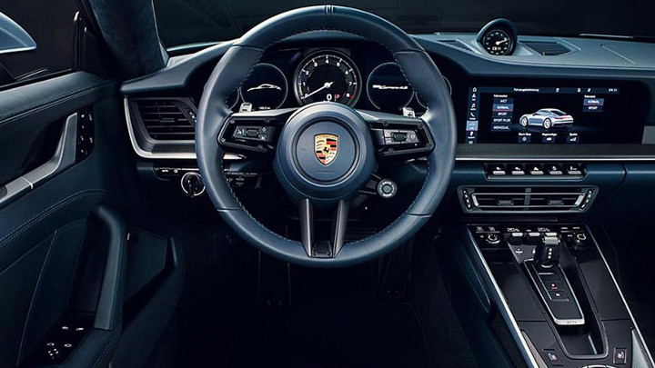 Porsche la nouvelle 911 interieur